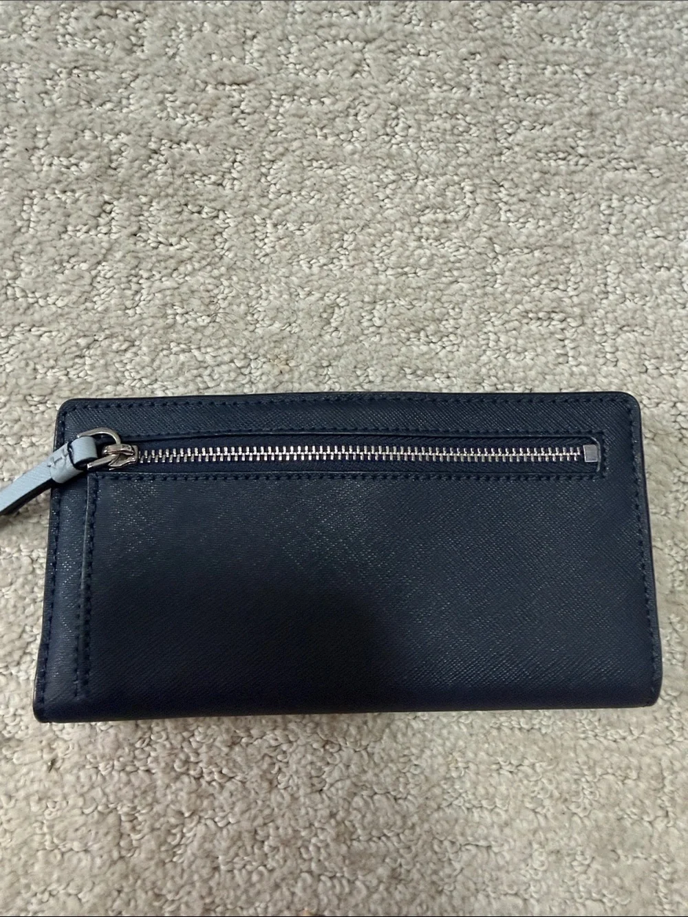 Kate Spade New York two color blue Wallet NWOT